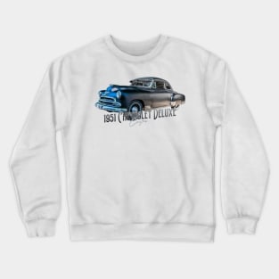 1951 Chevrolet Deluxe Coupe Crewneck Sweatshirt